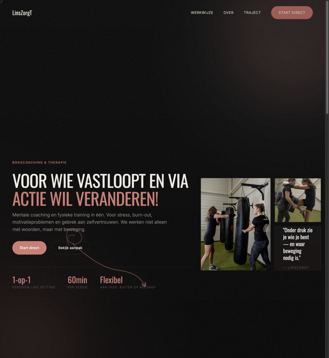 Homepage van LinsZorgT